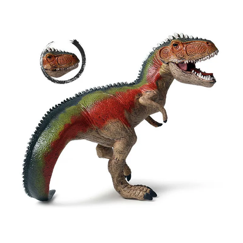 Моделирование древних животных Giganotosaurus подвижная челюсть статическая модель
