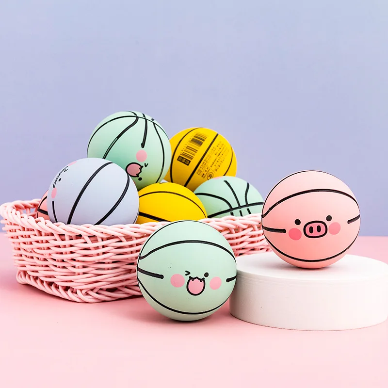 Фиджет игрушка мультяшный резиновый упругий шар Детская мини труба