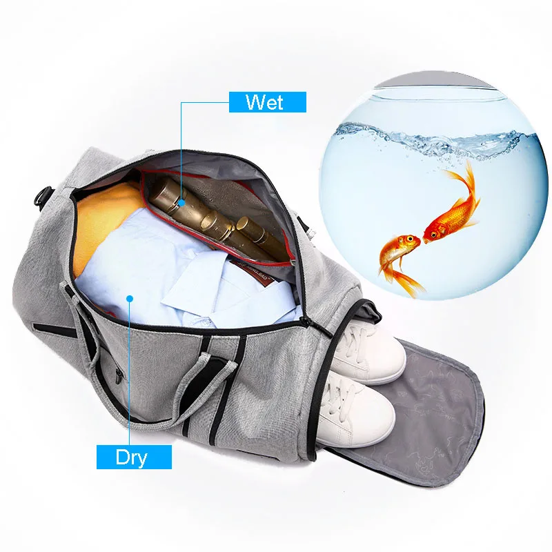 Многофункциональные дорожные сумки для мужчин портативные спортивные мешки