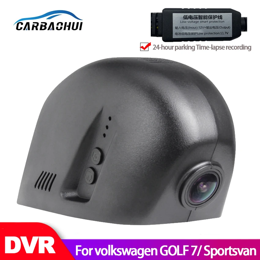 Автомобильный видеорегистратор Wifi камера для volkswagen GOLF 7 / Golf Sportsvan 2015 2016 2017 ночное