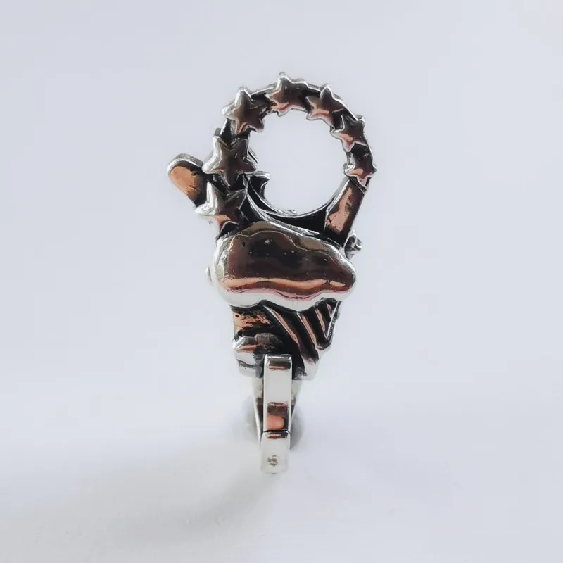 925 Серебряные бусины с застежкой Dimoo, основная цепь, карабинные подвески для создания украшений на браслете Jewelry Fit European Troll 3.0mm.