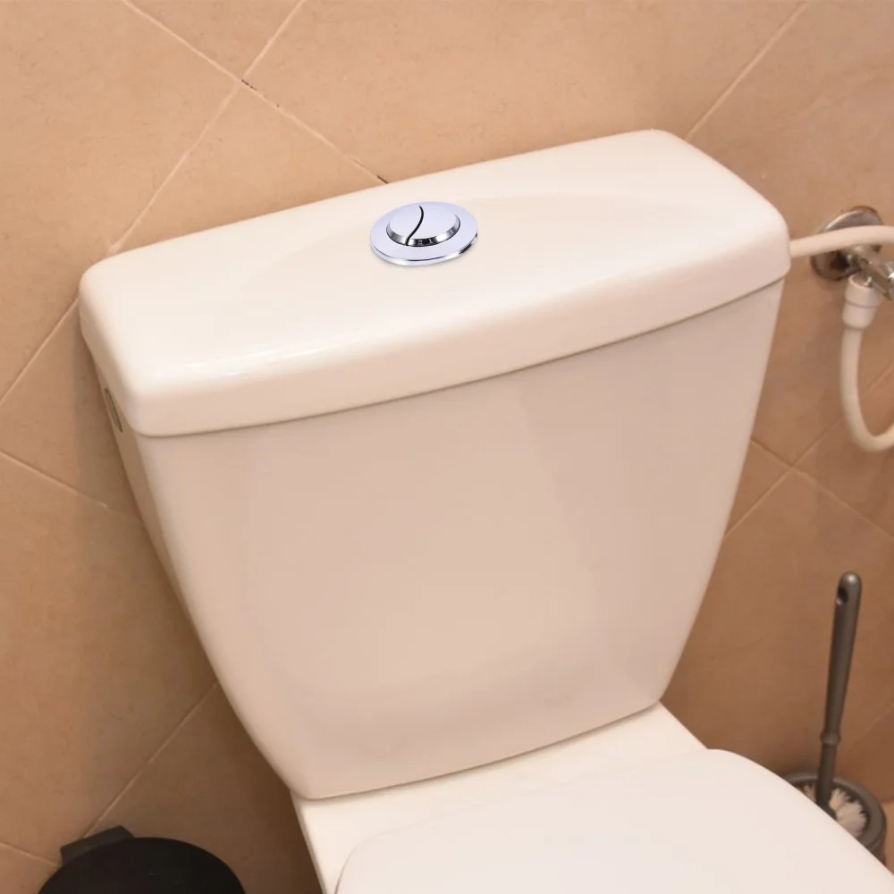 

4pcs Toilet Tank Pressing Buttons Toilet Push Button Toilet Accessories