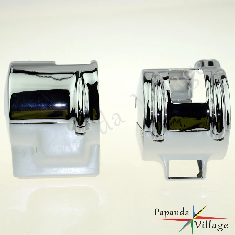 Мотоциклетный хромированный алюминиевый левый правый руль переключатель Корпус