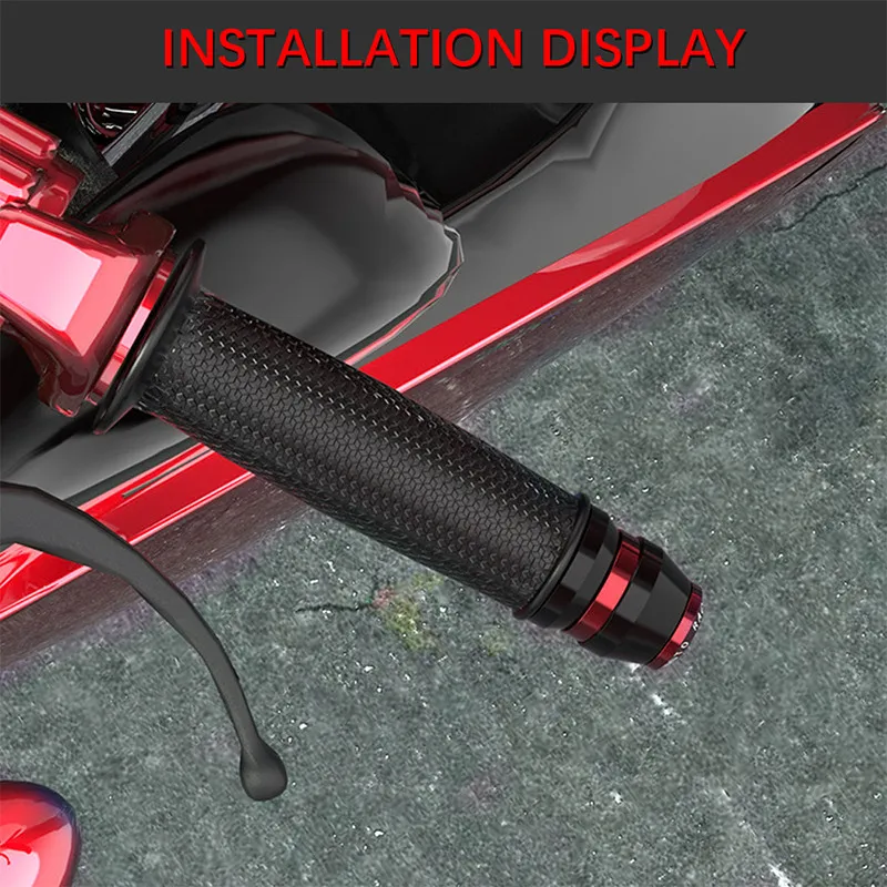 Универсальные наконечники для Руля Мотоцикла алюминиевые Грипсы руля мотоцикла