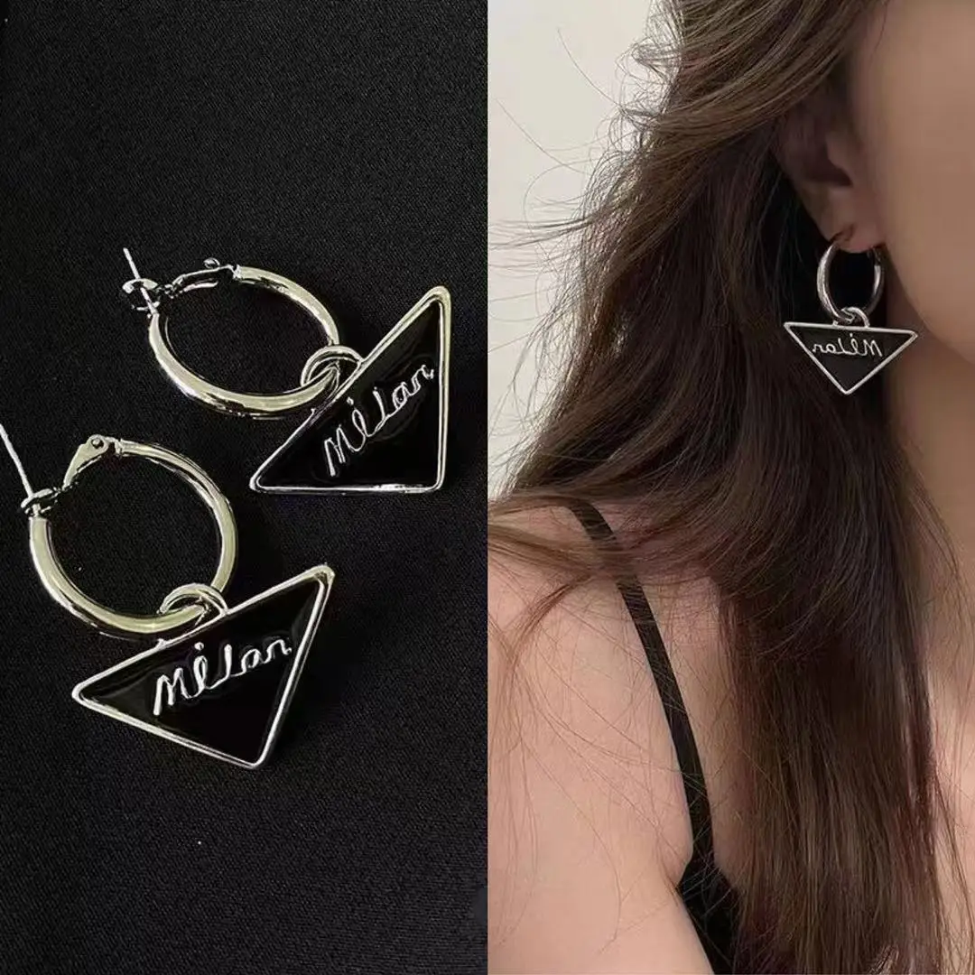 hot brand fashion jewelry black triangle chain pendant luck steampunk design hip hop choker men unisex party jewelry gift free global shipping