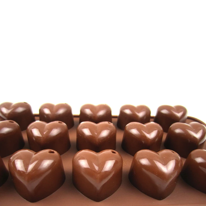 1 шт 15 отверстий антипригарный силиконовый коврик шоколадная форма любящее