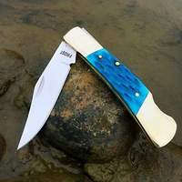 watchman w010 pocket knife modern traditional folding knives folder bone material collection