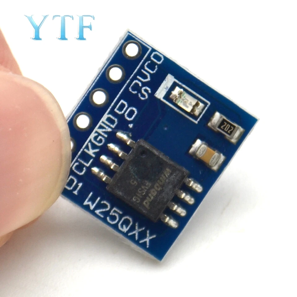Модуль флэш-памяти большой емкости W25Q32 W25Q64 W25Q128 SPI интерфейс BV FV STM32 код |