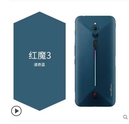 Роскошный чехол из натуральной кожи для zte nubia Red Magic 3 s. Кожаный чехол для телефона zte nubia Red Magic 3 на 360 градусов