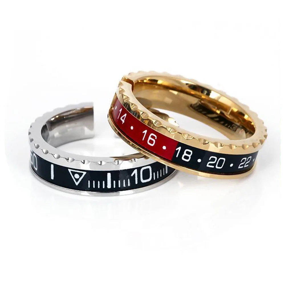 Те же титановые стальные ностальгические мужские кольца | Украшения и аксессуары