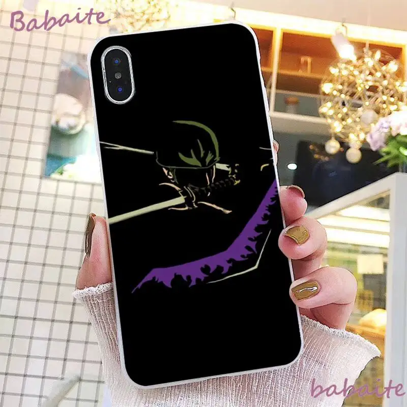 

Babaite anime one piece Phone Case fundas for iPhone 8 7 plus case for 5 5S SE cover for XR 11 pro max