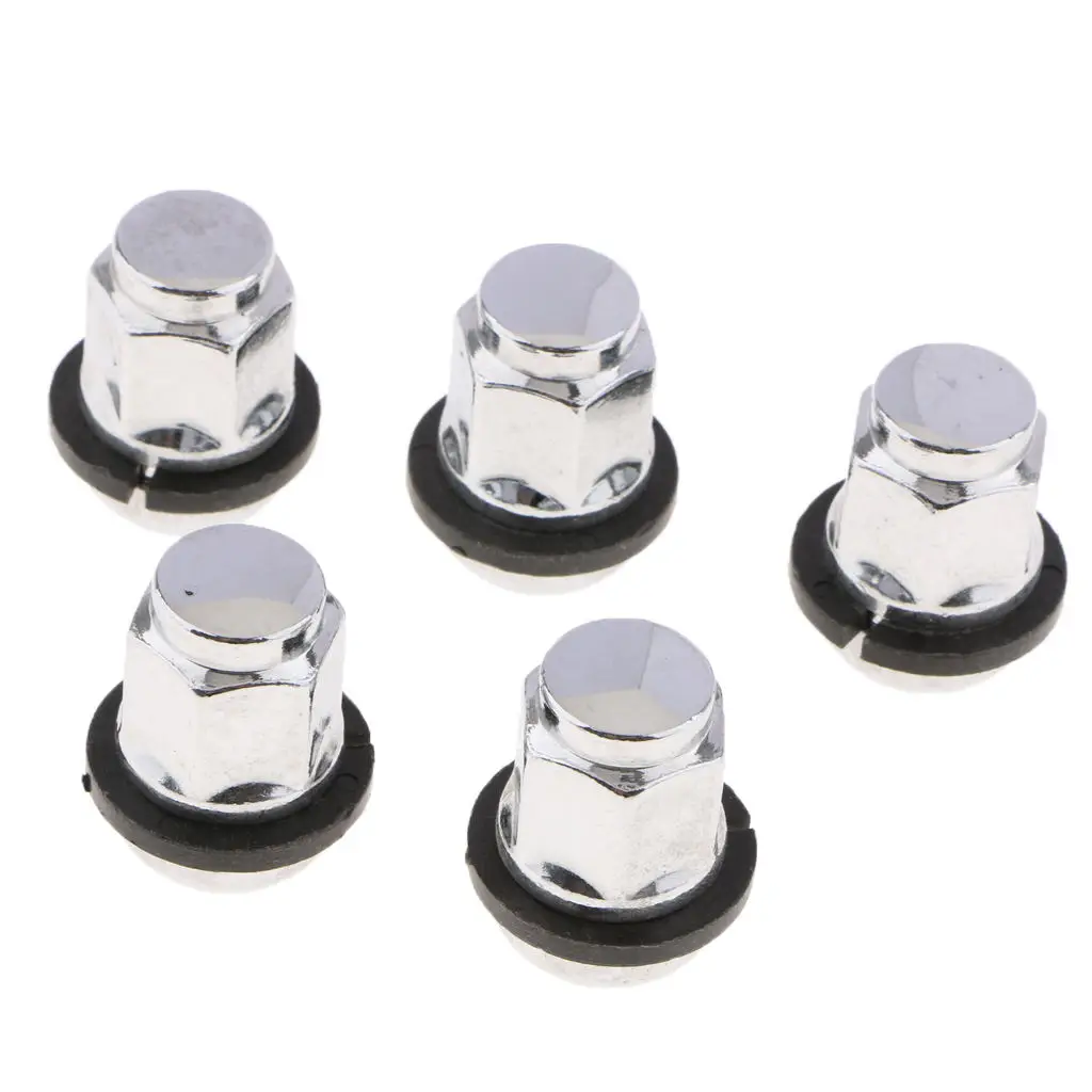 

5 Pieces | 12x1.5 Replacement Wheel Lug Nut with Retainer Open End Lugs Nuts Factory Style Lugs FOR HONDA Accord