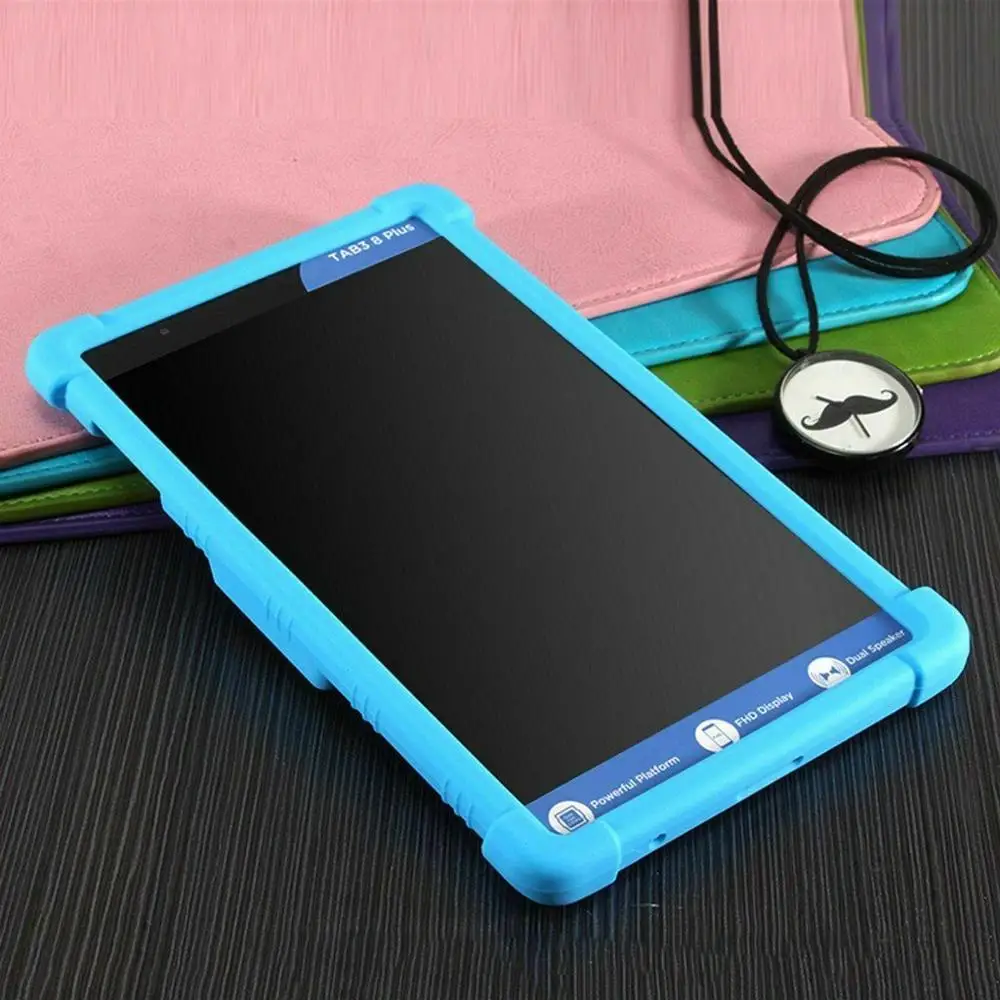 sky blue Tab3 8 плюс планшетный чехол Стенд кожаный чехол для lenovo TAB3 Tab 3 8 Plus 8703 8703x TB-8703F TB3-8703 TB3-8703 планшетный ПК чехол - Цвет: sky blue