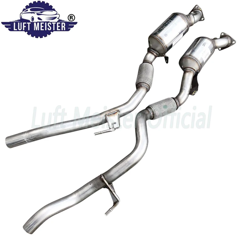 Пара правый передний/левый каталитический конвертер для Porsche Cayenne 3.6L V6 2011 2014