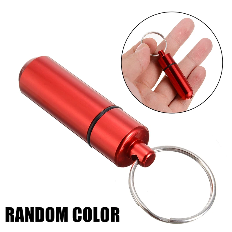 Водонепроницаемая алюминиевая коробка для таблеток чехол-коробка контейнер