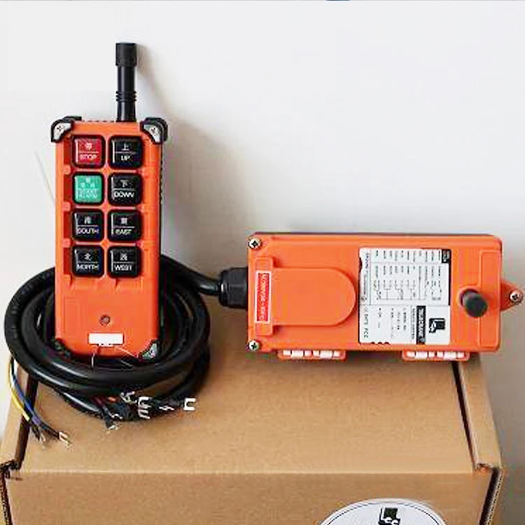 

F21-E1B широкий диапазон напряжения 65-440 В передатчик и приемник беспроводной Радиоуправляемый кран