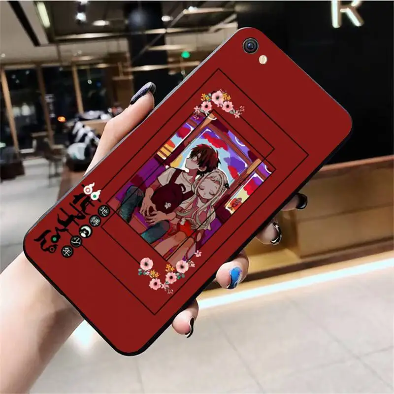 Аниме Чехол Hanako-kun для унитаза черный мягкий чехол телефона Vivo Y91c Y17 Y51 Y67 Y55 Y93 Y81S Y19