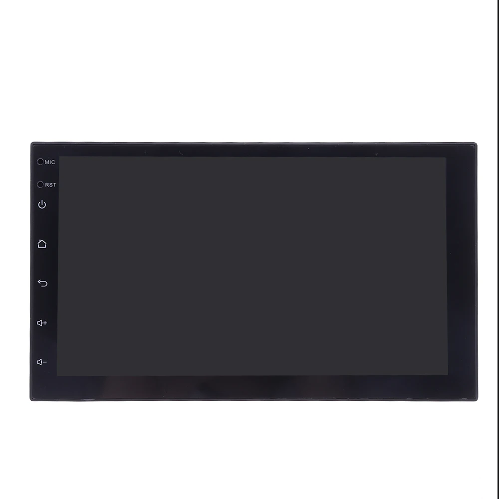 7 дюймов Автомобильный стерео радио MP5 плеер Android 8 0 2.5D Экран 1 + 16G GPS навигации WI FI