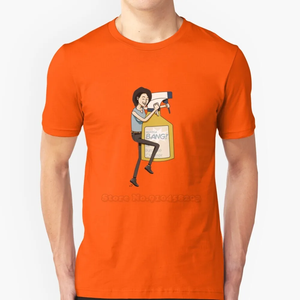 Навязчивый очиститель футболка круглый вырез горловины короткий рукав футболки