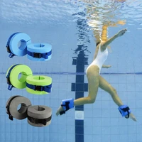 eps foam aquatic cuffs swimming leggings arm floating ring heavy weights water exercise aerobics rings swim accessories bc0493