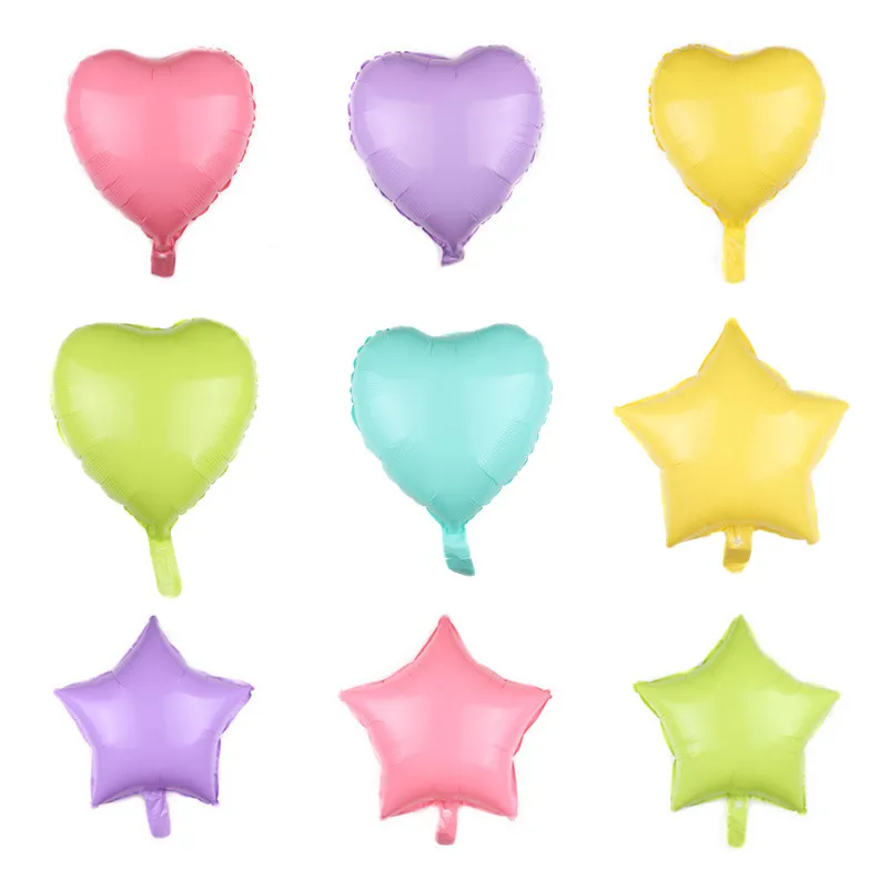 Цвет Macaron 18 дюймов Φ для детского дня рождения украшение свадебной вечеринки