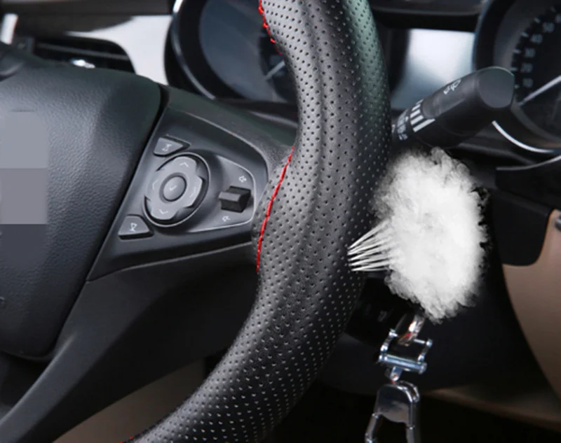 Чехол рулевого колеса автомобиля из искусственной кожи для Alfa Romeo 147 156 159 Alfetta Berlina