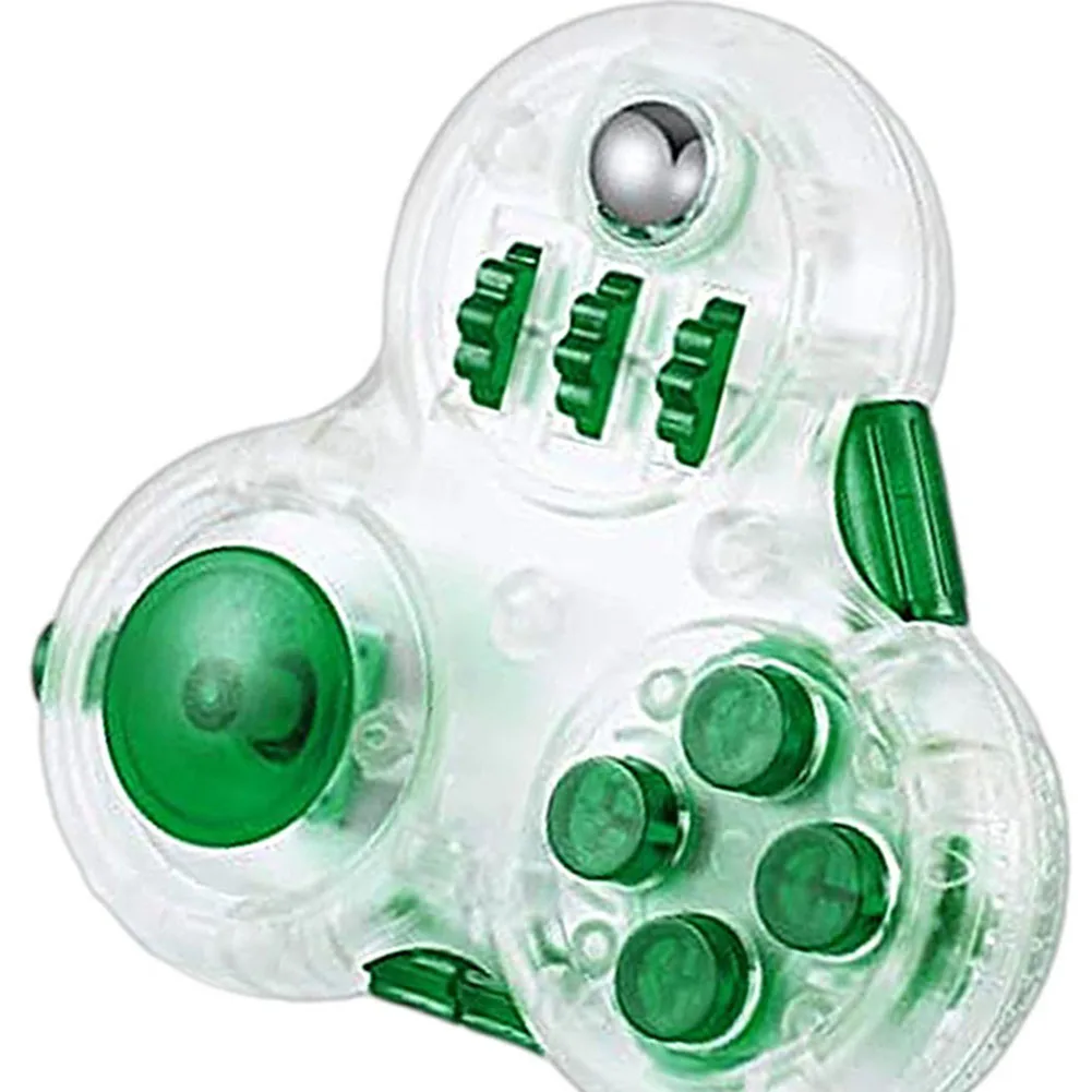 La descompresi&oacute;n juguetes, para la punta del dedo Gyro empujar Fidget Puzzle juego estr&eacute;s port&aacute;til presionando y material de ventilaci&oacute;n descompresi&oacute;n de juguete-4