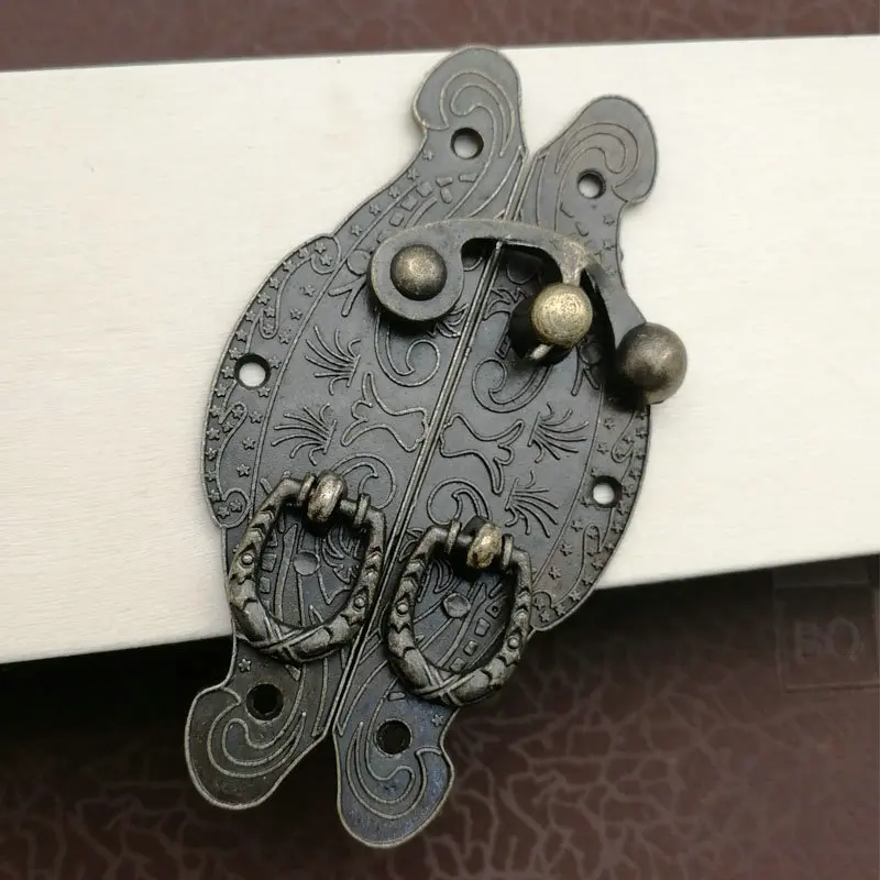 Античная декоративная защелка в стиле ретро деревянная шкатулка для ювелирных