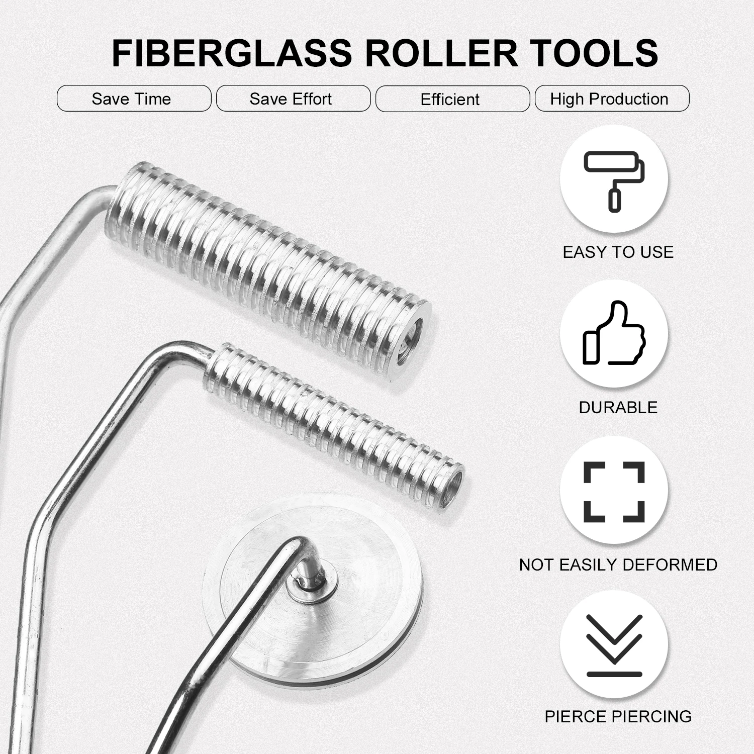 Стекловолоконные весла для пузырьков 3 шт. набор инструментов роликов из