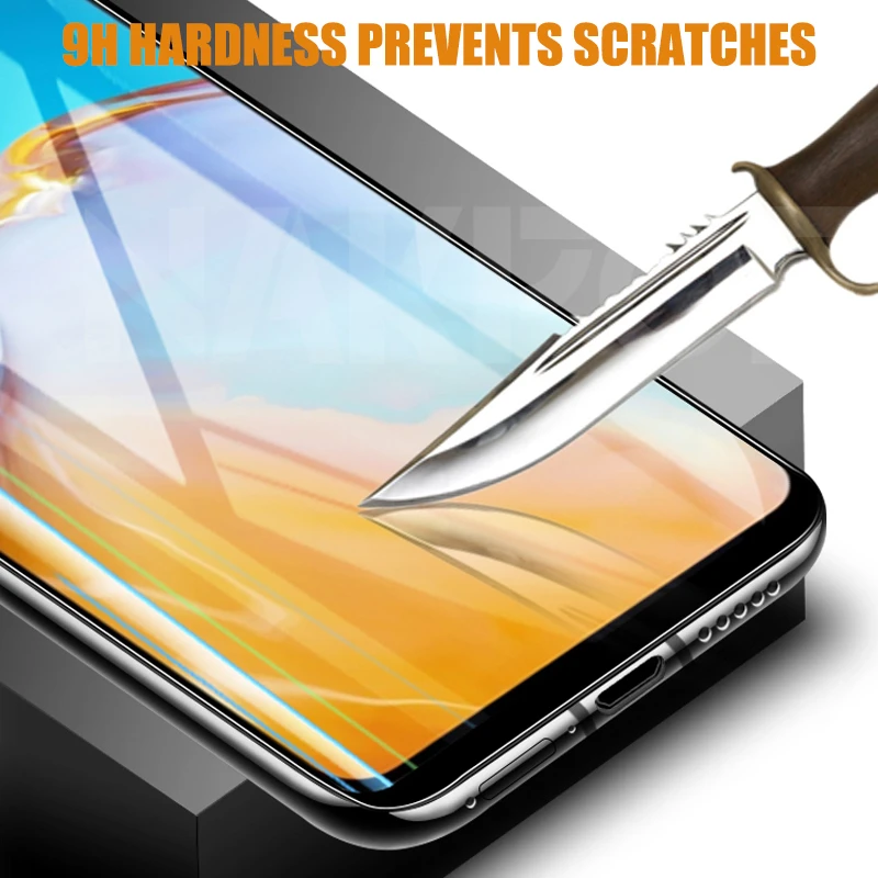 Защитное стекло 9D для Huawei P30 P40 Lite E экрана Nova 8 7 6 SE 7i 5 5i 5T 4 4E 3 3E пленка из