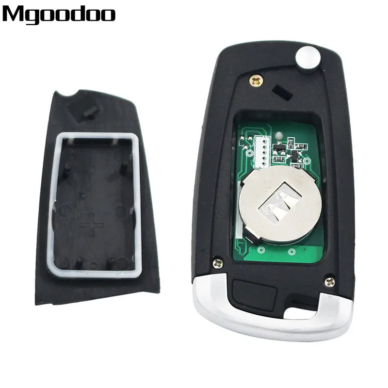2 шт. модифицированный дистанционный ключ с 4 кнопками 433 МГц PCF7935AA ID44 HU58 для BMW 325 330