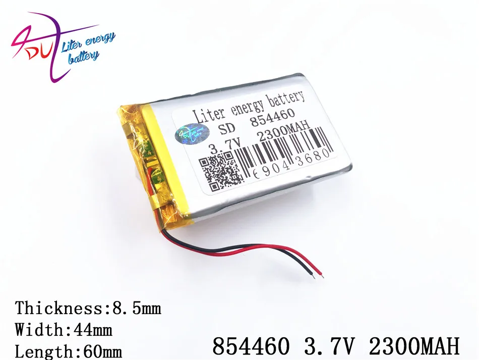 3 7 V 2300mAh 854460 полимер литий ионный/литий ионный аккумулятор для планшетных ПК банк