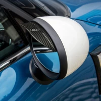 2pcs car rearview mirror rain cover sticker for bmw mini cooper jcw f54 f55 f56 f57 f60 r56 r60 styling accessories sunshade