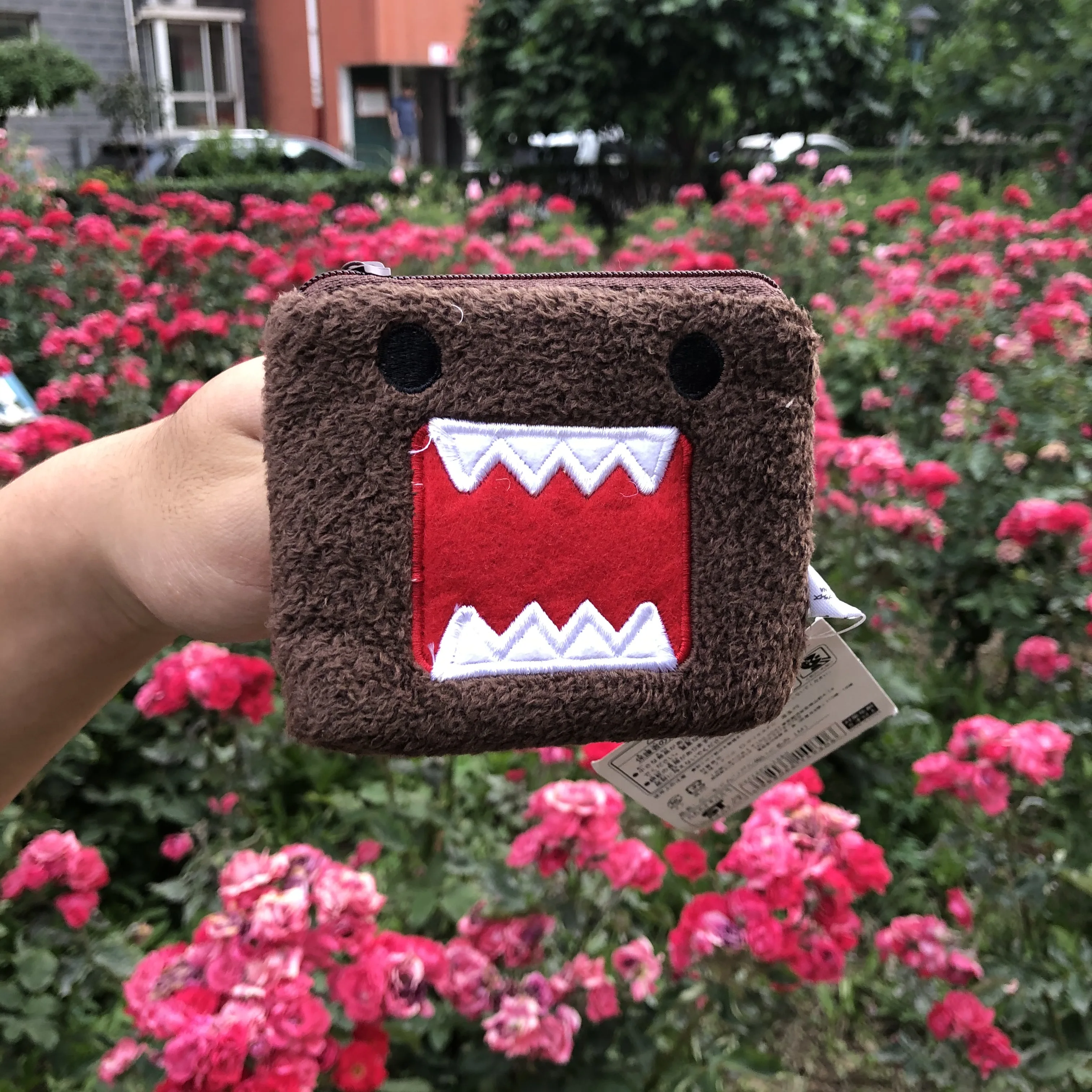 1 шт. плюшевая игрушка Домо КУН портмоне сумки зверушка мини маленький крючок для