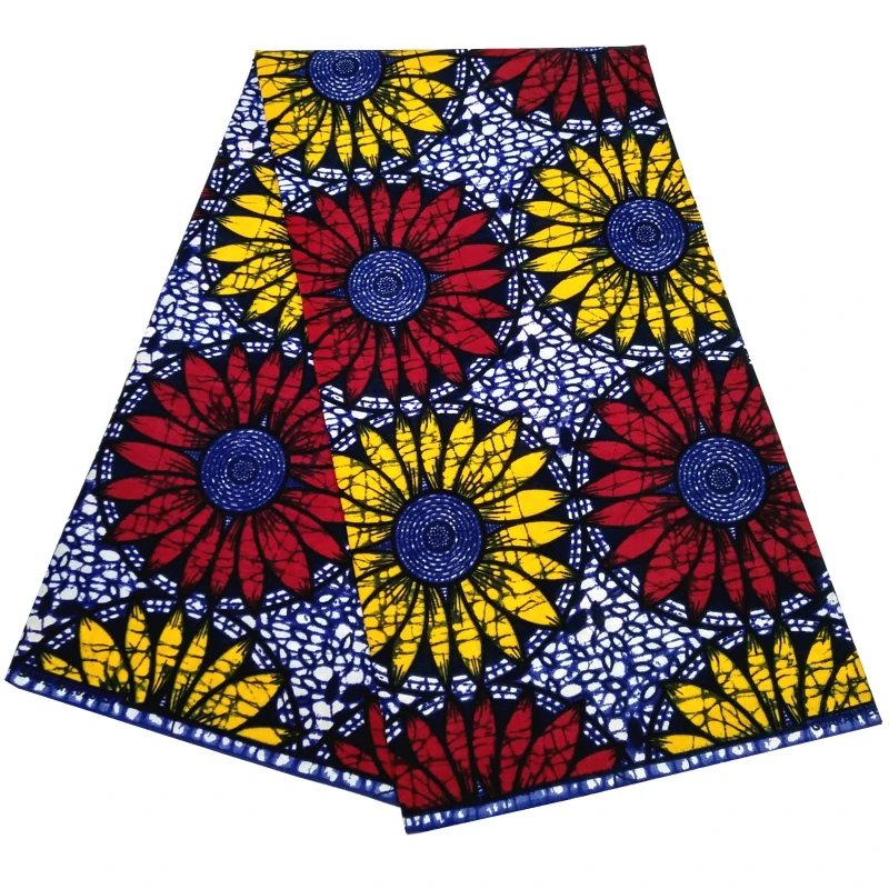 Рождественское красивое платье африканская Анкара 100% хлопок восковая печать