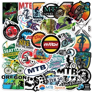 103050 anime mountain bike mtb graffiti stickers laptop guitar luggage skateboard car waterproof cool sticker decal kids toys free global shipping