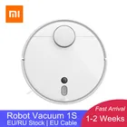 Робот-пылесос Xiaomi Mi 1S, с функцией сухой уборки, планируемая уборка для дома, навигация камеры, управление с помощью приложения, 2019