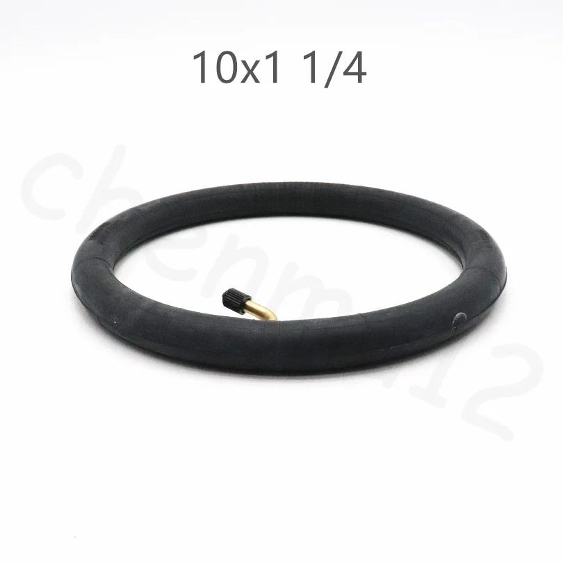 Внутренняя трубка 10x1 1/4 электрическая Педальная внутренняя 10 дюймов с изогнутым