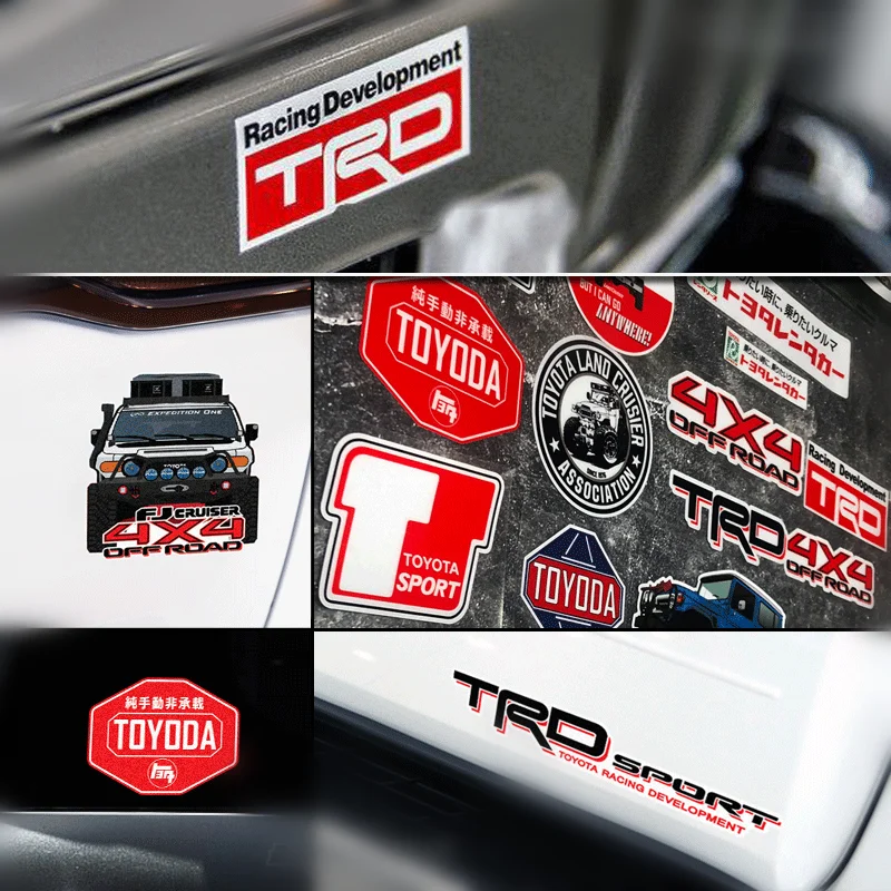 Стикер для автомобиля Prado TRO Offroad 4x4 s LC76 LC200 FJ Cruiser стикер автомобильного стайлинга