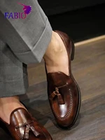 mens dinner calf leather shoes handmade italian leather outsolethe mature charm of a man is fully displayed the gentleman shoes