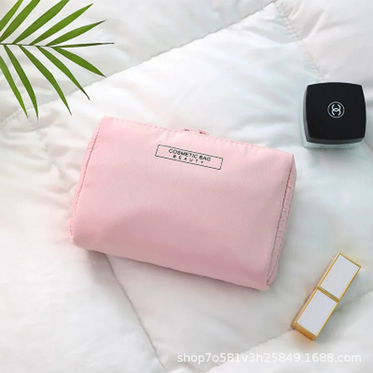 

Косметичка из ПУ кожи, Женская дорожная Водонепроницаемая вместительная сумка для мытья, сумка для губной помады, маленькая сумка для хране...