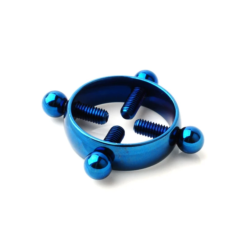 

1Pcs Screw Nipple Clamps Sexy Piercings for Women Stainless Steel Fake Nipple Piercing Jewelry Non Piercing Nipple Ring Shield