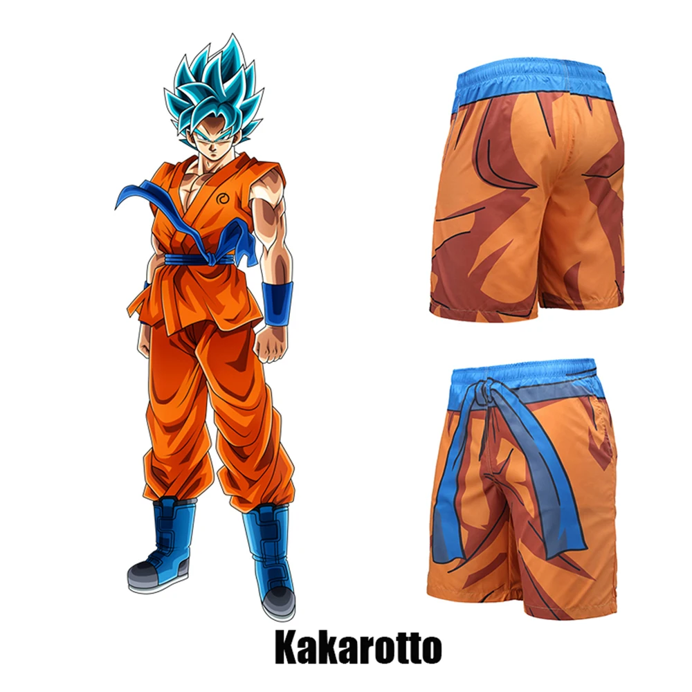 

Шорты kakarotto Dragon Ball Z, быстросохнущие шорты для фитнеса, узкая 3D рубашка, косплей, костюм для косплея горячее предложение, аниме, косплей, коспл...