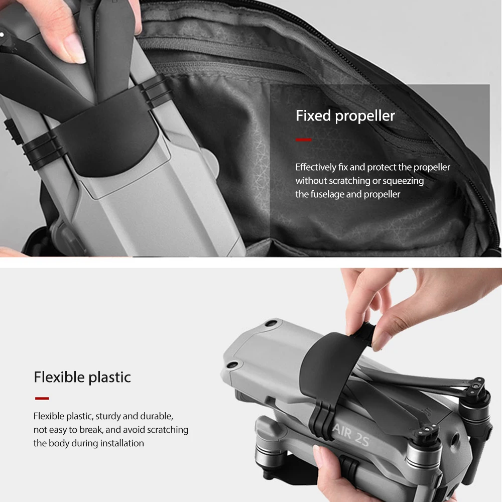 

Drone Propeller Holder Clip Stabilizer Fixer Props Mount for DJI Mavic Air 2/Air 2S Protective Propeller Accessories