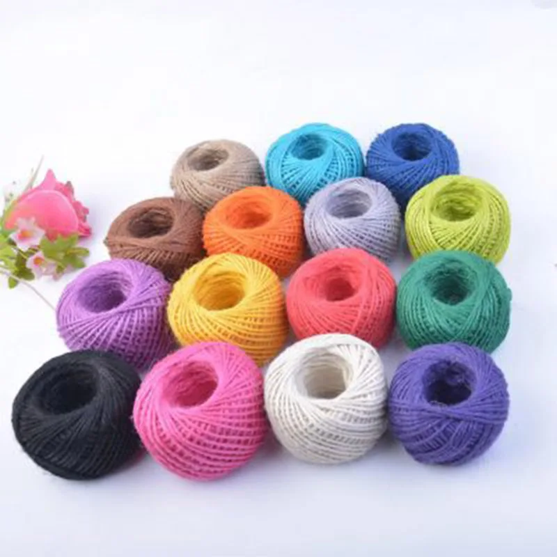 1 шт. 50 м натуральная веревка для скрапбукинга|Пряжа| |