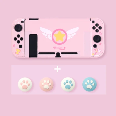 Magic Pink Case B NS Switch консольная сумка, портативный жесткий чехол, чехол, сумка для переноски, сумка для хранения для nintendo Switch, аксессуары для консоли - Цвет: Magic Pink Case B