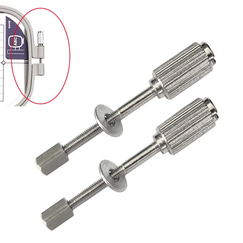 2 шт./5 шт. на выбор кольцо для вышивки металлические длинные регулируемые винты