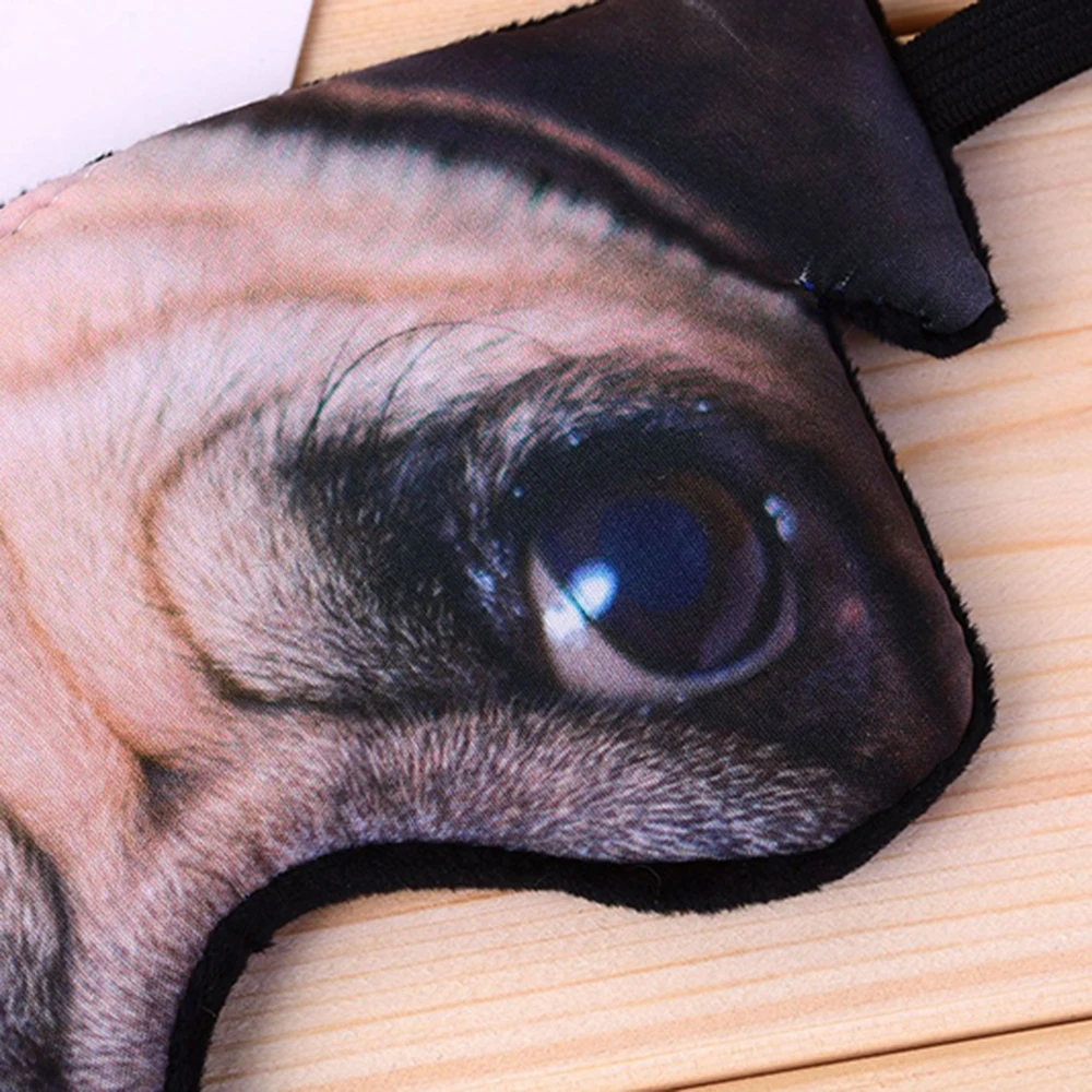 1 шт. маска для глаз с 3D принтом сна мультяшная животная тени повязка на глаза