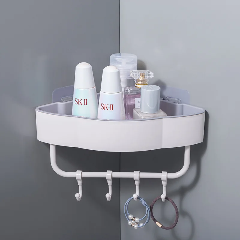 

Household Storage Shelves Shelf Wall-mounted Punch-free Multifunction Drain Rack Holder Home Bathroom Kitchen Organizer Supplies