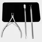 123 шт инструментов для ногтей ножницы для кутикулы Нержавеющаясталь устройство для удаления омертвевшей кожи двойным концом толкатель двойным концом Функция лак для ногтей, для маникюра, педикюра Инструменты